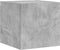 vidaXL - Tv-wandmeubel - met - LED-verlichting - 30,5x35x30 - cm - betongrijs