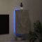 vidaXL - Tv-wandmeubel - met - LED-verlichting - 30,5x35x70 - cm - betongrijs