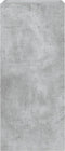 vidaXL - Tv-wandmeubel - met - LED-verlichting - 30,5x35x70 - cm - betongrijs