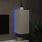 vidaXL - Tv-wandmeubel - met - LED-verlichting - 30,5x35x70 - cm - wit