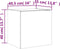 vidaXL - Tv-wandmeubel - met - LED-verlichting - 40,5x35x40 - cm - grijs - sonoma