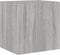 vidaXL - Tv-wandmeubel - met - LED-verlichting - 40,5x35x40 - cm - grijs - sonoma