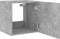 vidaXL - Tv-wandmeubel - met - LED-verlichting - 40,5x35x40 - cm - betongrijs