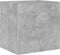 vidaXL - Tv-wandmeubel - met - LED-verlichting - 40,5x35x40 - cm - betongrijs