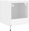 vidaXL - Tv-wandmeubel - met - LED-verlichting - 40,5x35x40 - cm - wit