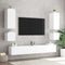 vidaXL - Tv-wandmeubel - met - LED-verlichting - 40,5x35x40 - cm - wit