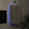 vidaXL - Tv-wandmeubel - met - LED-verlichting - 40,5x35x80 - cm - grijs - sonoma