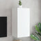 vidaXL - Tv-wandmeubel - met - LED-verlichting - 40,5x35x80 - cm - wit