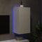 vidaXL - Tv-wandmeubel - met - LED-verlichting - 40,5x35x80 - cm - wit