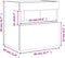 vidaXL - Tv-wandmeubel - met - LED-verlichting - 40x30x40 - cm - bruin - eikenkleur