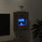 vidaXL - Tv-wandmeubel - met - LED-verlichting - 40x30x60,5 - cm - gerookt - eiken