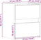 vidaXL - Tv-wandmeubel - met - LED-verlichting - 41x31x45 - cm - sonoma - eikenkleur