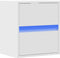 vidaXL - Tv-wandmeubel - met - LED-verlichting - 41x31x45 - cm - wit