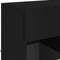 vidaXL - Tv-wandmeubel - met - LED-verlichting - 58,5x30x60,5 - cm - zwart