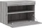 vidaXL - Tv-wandmeubel - met - LED-verlichting - 60x30x40 - cm - grijs - sonoma