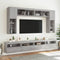 vidaXL - Tv-wandmeubel - met - LED-verlichting - 60x30x40 - cm - grijs - sonoma