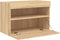 vidaXL - Tv-wandmeubel - met - LED-verlichting - 60x30x40 - cm - sonoma - eikenkleur