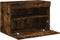 vidaXL - Tv-wandmeubel - met - LED-verlichting - 60x30x40 - cm - gerookt - eiken