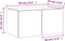 vidaXL - Tv-wandmeubel - met - LED-verlichting - 60x35x31 - cm - wit