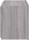 vidaXL - Tv-wandmeubel - met - LED-verlichting - 60x35x41 - cm - grijs - sonoma