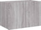 vidaXL - Tv-wandmeubel - met - LED-verlichting - 60x35x41 - cm - grijs - sonoma