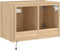 vidaXL - Tv-wandmeubel - met - LED-verlichting - 60x35x41 - cm - sonoma - eikenkleur