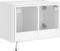 vidaXL - Tv-wandmeubel - met - LED-verlichting - 60x35x41 - cm - wit