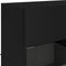 vidaXL - Tv-wandmeubel - met - LED-verlichting - 78,5x30x60,5 - cm - zwart