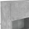 vidaXL - Tv-wandmeubel - met - LED-verlichting - 78,5x30x60,5 - cm - betongrijs
