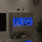 vidaXL - Tv-wandmeubel - met - LED-verlichting - 78,5x30x60,5 - cm - grijs - sonoma