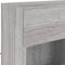 vidaXL - Tv-wandmeubel - met - LED-verlichting - 78,5x30x60,5 - cm - grijs - sonoma