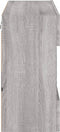 vidaXL - Tv-wandmeubel - met - LED-verlichting - 78,5x30x60,5 - cm - grijs - sonoma