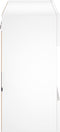 vidaXL - Tv-wandmeubel - met - LED-verlichting - 78,5x30x60,5 - cm - wit