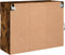 vidaXL - Tv-wandmeubel - met - LED-verlichting - 78,5x30x60,5 - cm - gerookt - eiken