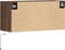 vidaXL - Tv-wandmeubel - met - LED-verlichting - 80x31x35 - cm - bruin - eikenkleur