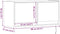 vidaXL - Tv-wandmeubel - met - LED-verlichting - 80x31x35 - cm - betongrijs