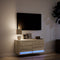 vidaXL - Tv-wandmeubel - met - LED-verlichting - 80x31x35 - cm - sonoma - eikenkleur