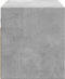 vidaXL - Tv-wandmeubel - met - LED-verlichting - 80x31x35 - cm - betongrijs