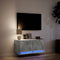 vidaXL - Tv-wandmeubel - met - LED-verlichting - 80x31x35 - cm - betongrijs