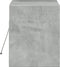 vidaXL - Tv-wandmeubel - met - LED-verlichting - 80x31x35 - cm - betongrijs