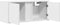 vidaXL - Tv-wandmeubel - met - LED-verlichting - 80x31x35 - cm - wit