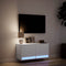 vidaXL - Tv-wandmeubel - met - LED-verlichting - 80x31x35 - cm - wit