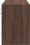 vidaXL - Tv-wandmeubel - met - LED-verlichting - 80x31x45 - cm - bruin - eikenkleur