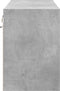 vidaXL - Tv-wandmeubel - met - LED-verlichting - 80x31x45 - cm - betongrijs