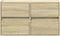 vidaXL - Tv-wandmeubel - met - LED-verlichting - 80x31x45 - cm - sonoma - eikenkleur