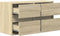 vidaXL - Tv-wandmeubel - met - LED-verlichting - 80x31x45 - cm - sonoma - eikenkleur