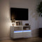 vidaXL - Tv-wandmeubel - met - LED-verlichting - 80x31x45 - cm - wit