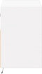 vidaXL - Tv-wandmeubel - met - LED-verlichting - 80x31x45 - cm - wit