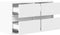 vidaXL - Tv-wandmeubel - met - LED-verlichting - 80x31x45 - cm - wit