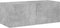 vidaXL - Tv-wandmeubel - met - LED-verlichting - 80x35x31 - cm - betongrijs